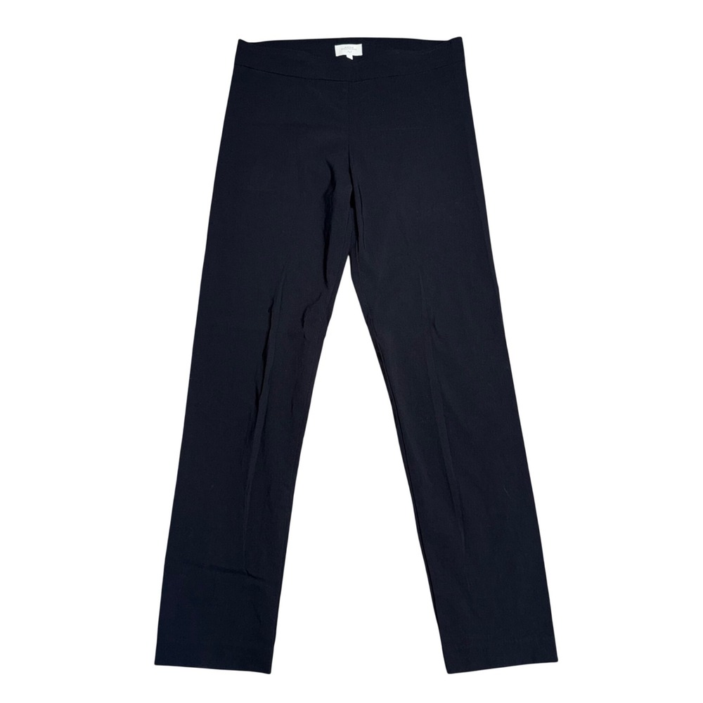 Avenue Montaigne Billy F954 Pants Womens 8 Black Excellent Pull On Straight Leg